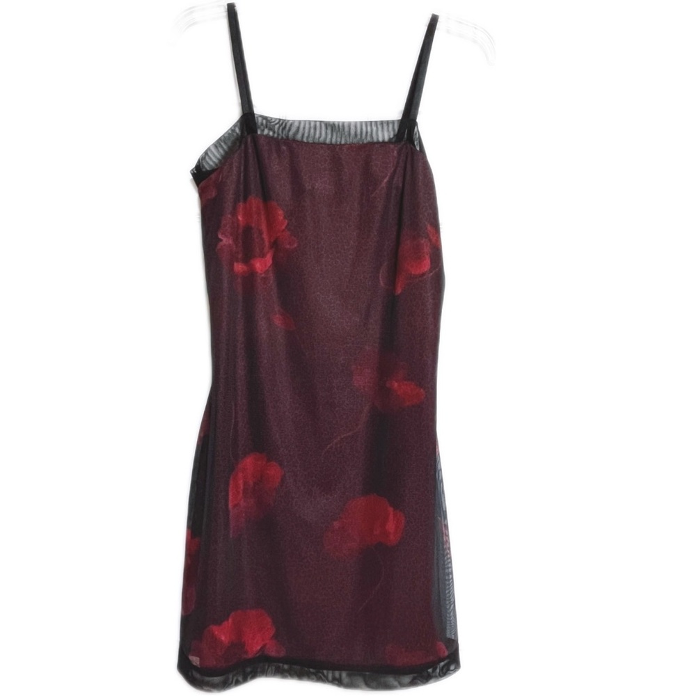 I.N. San Francisco Pink and Black Dress - Juniors Size L - NWOT